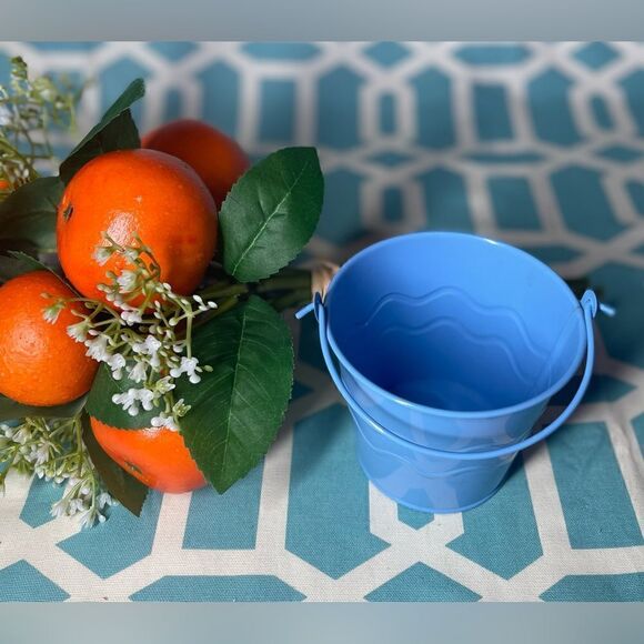 5 Gift Buckets Pails Gift Basket Handle Various Sizes & Shapes Arts & Crafts - Picture 6 of 12